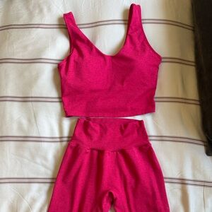 Ptula 2 piece set bright pink